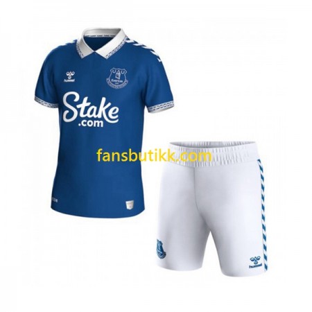 Fotballdrakt Everton Barn Hjemmetrøye 2023-2024 Kortermet